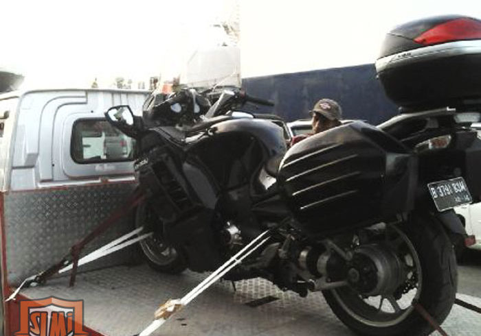 portfolio pt slmi motor cycle towing pengiriman sepeda motor